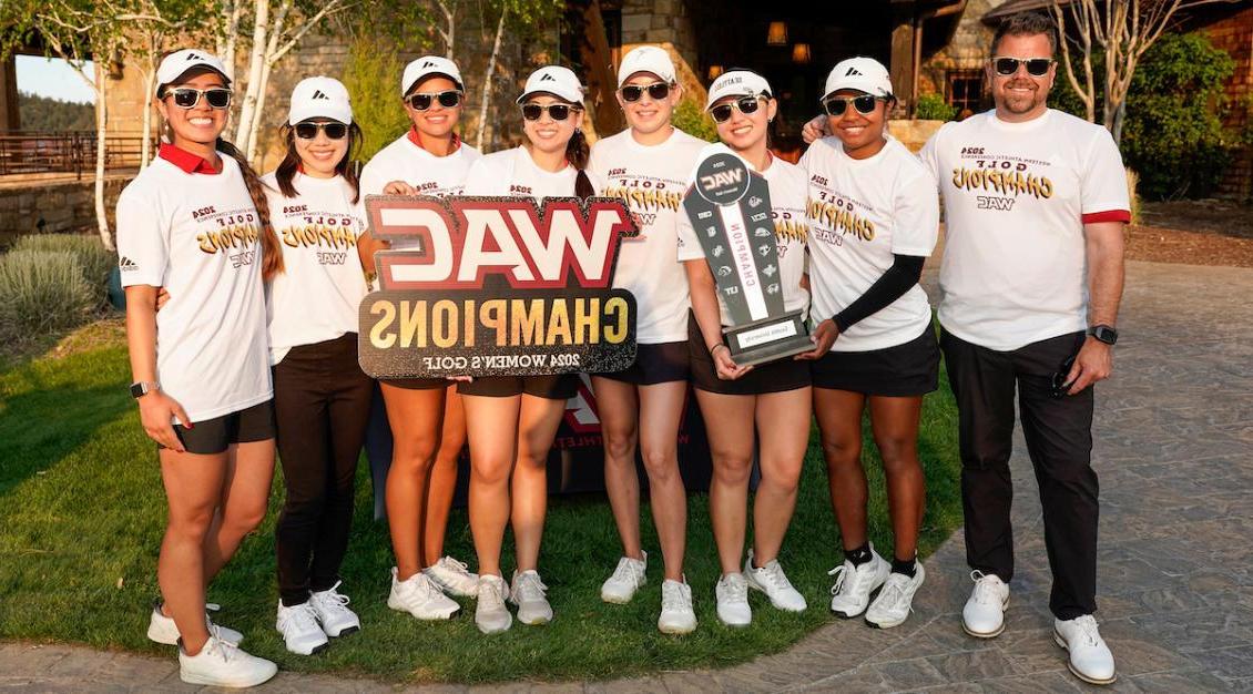 Women's golf champs WAC picture